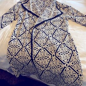 Beautiful knee length dress pea coat